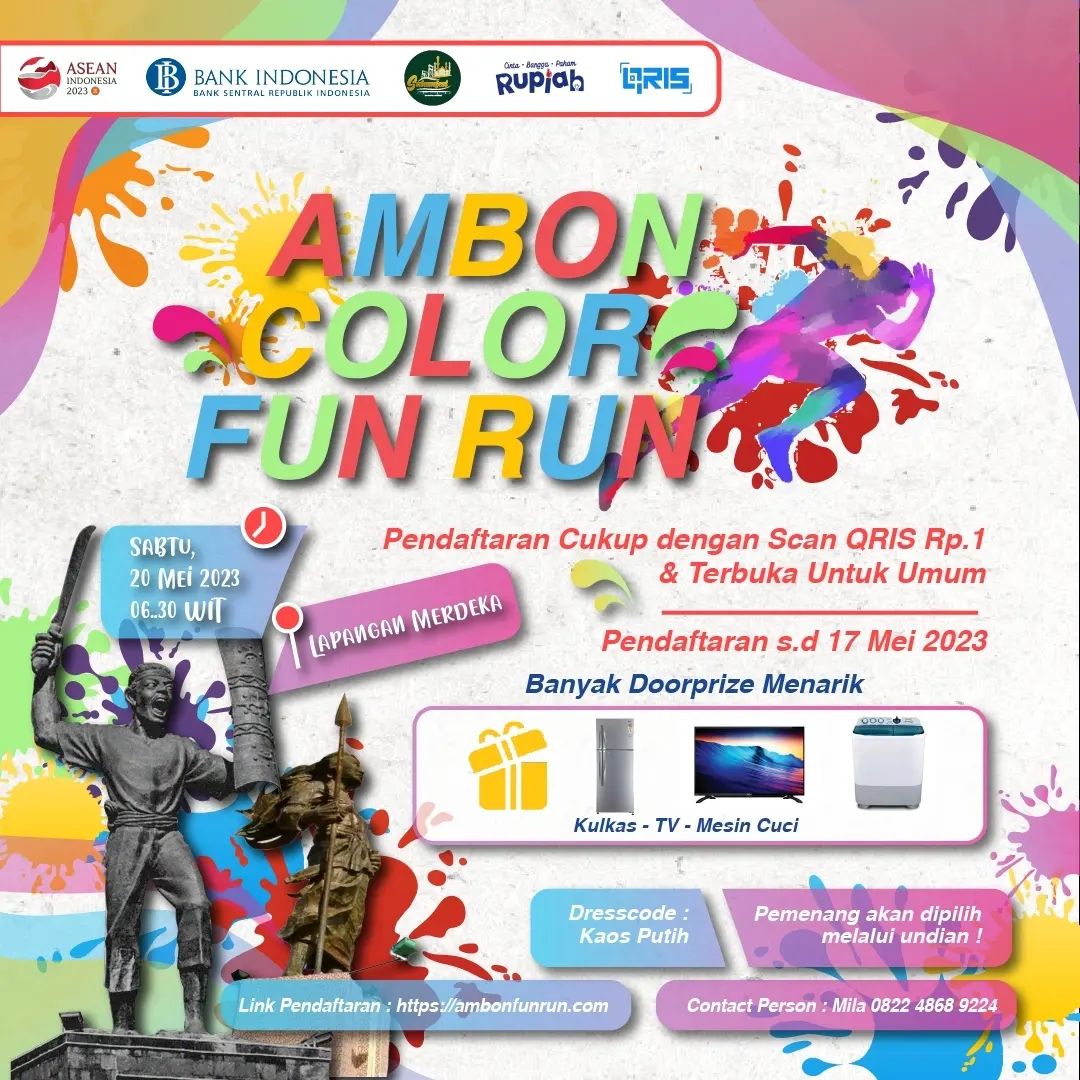 Image of Event AmbonColorFunRun' Website